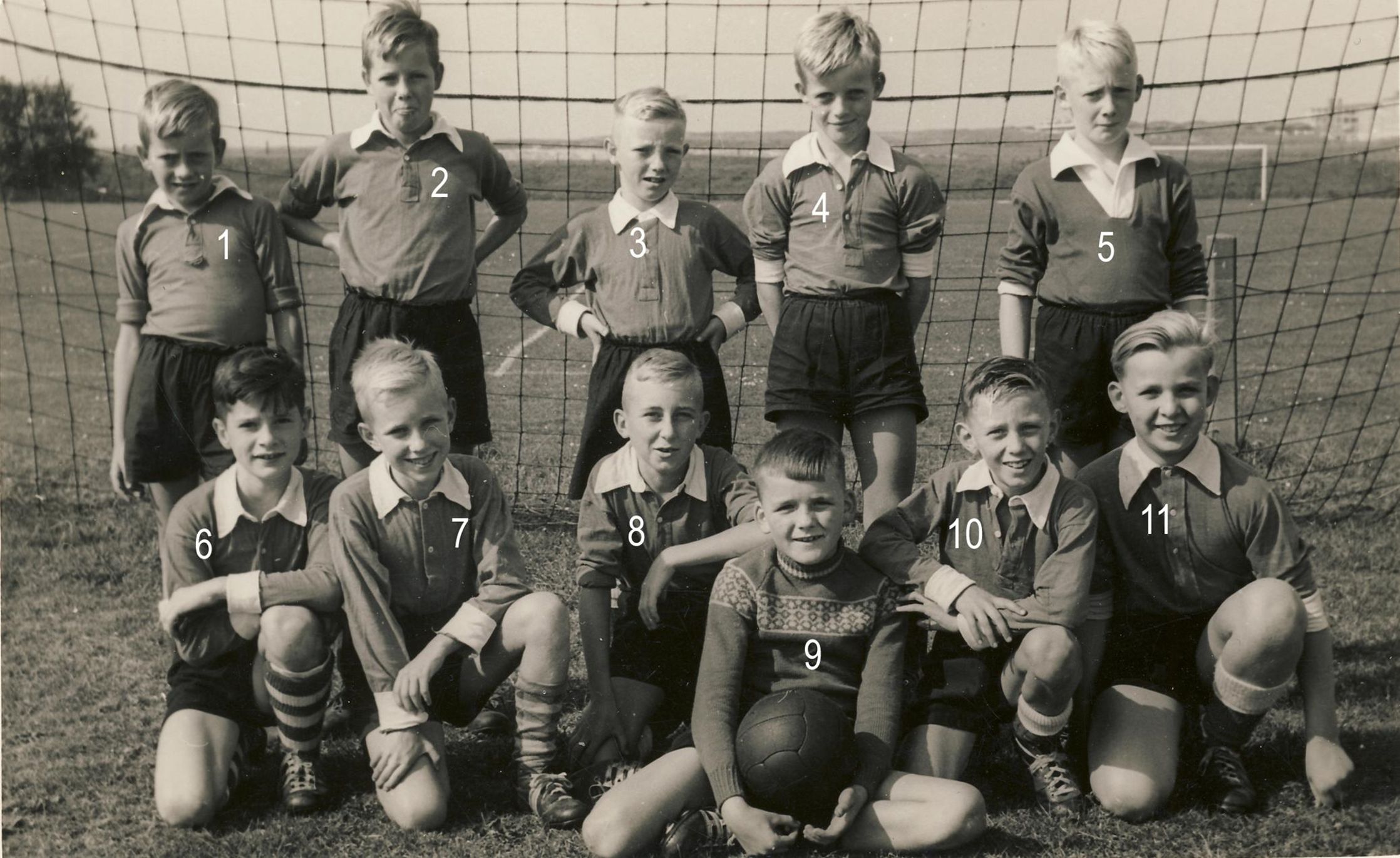 pupillen elftal loosduinen 1960